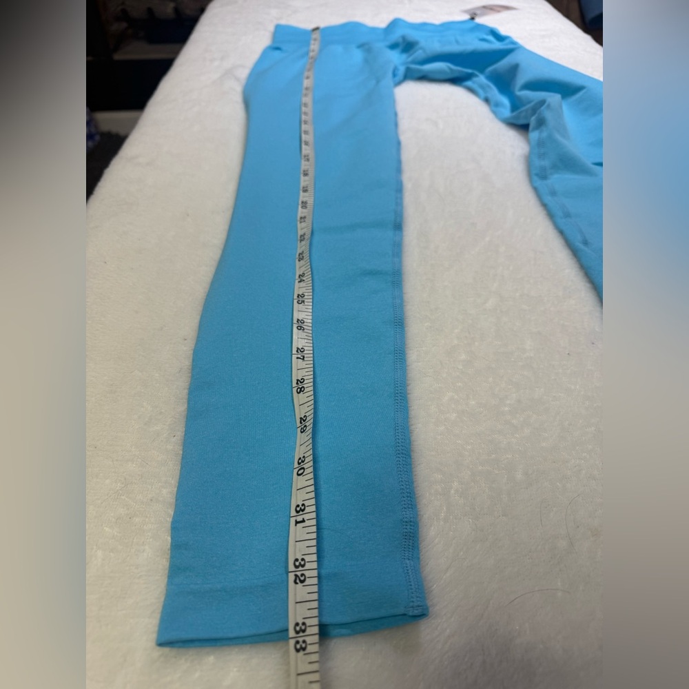 NVGTN Vibrant Sky Blue Leggings - Picture 4 of 7